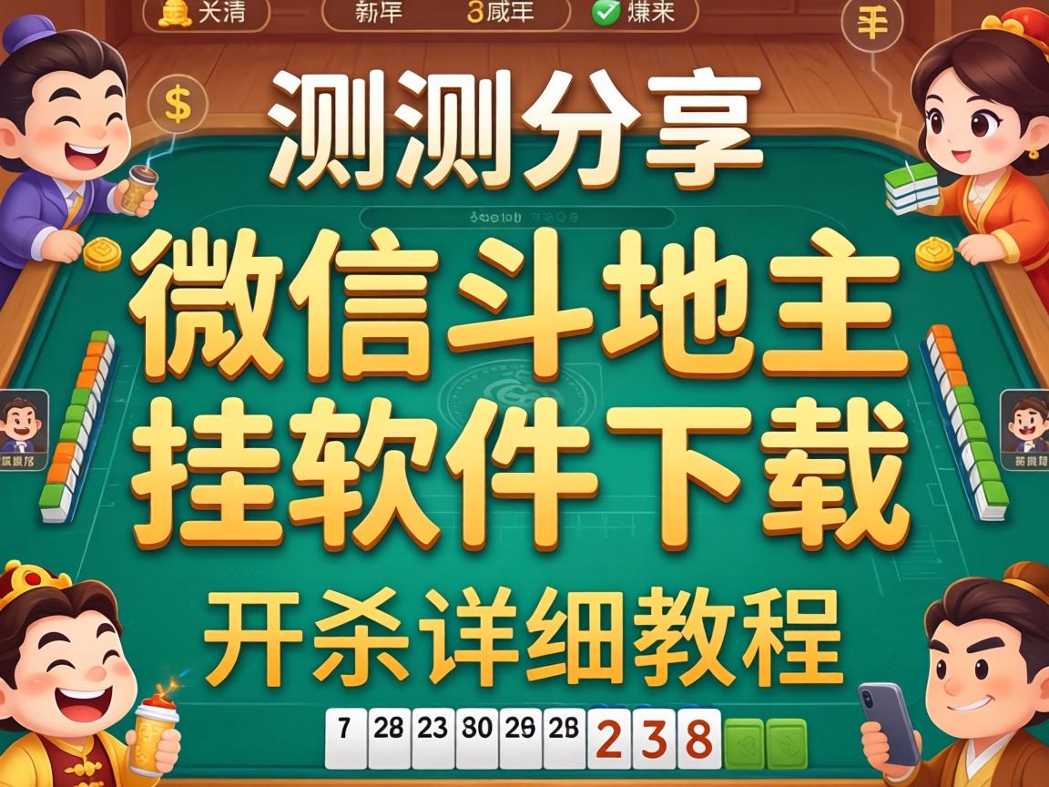 实测分享“微信斗地主挂软件下载”开挂详细教程