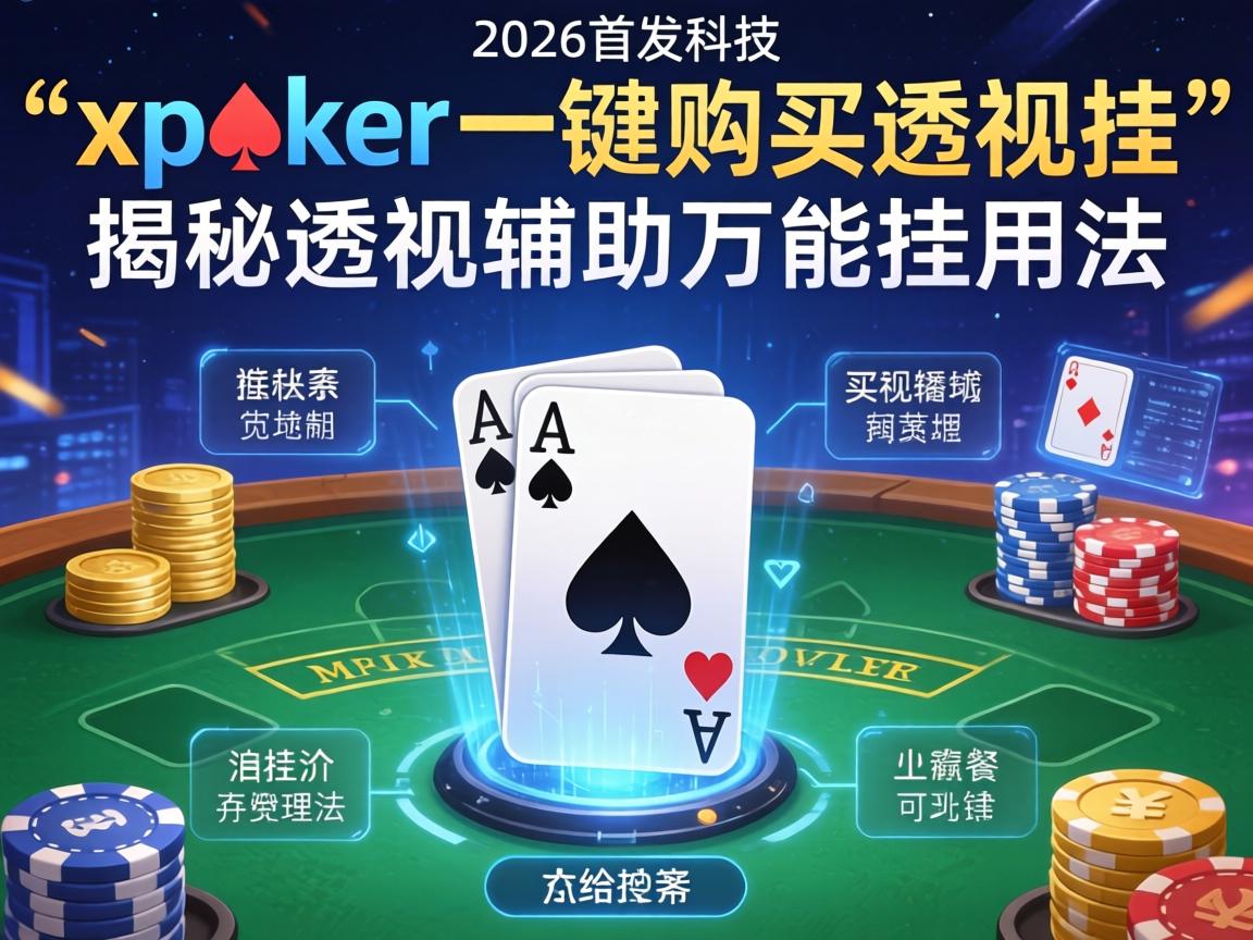 2026首发科技“xpoker一键购买透视挂”揭秘透视辅助万能挂用法