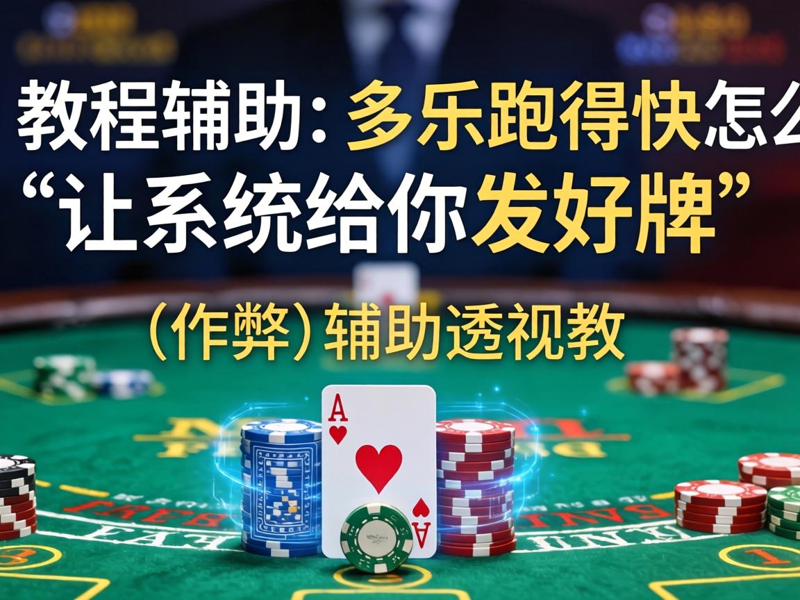 教程辅助!多乐跑得快怎么让系统给你发好牌”(作弊)辅助透视教