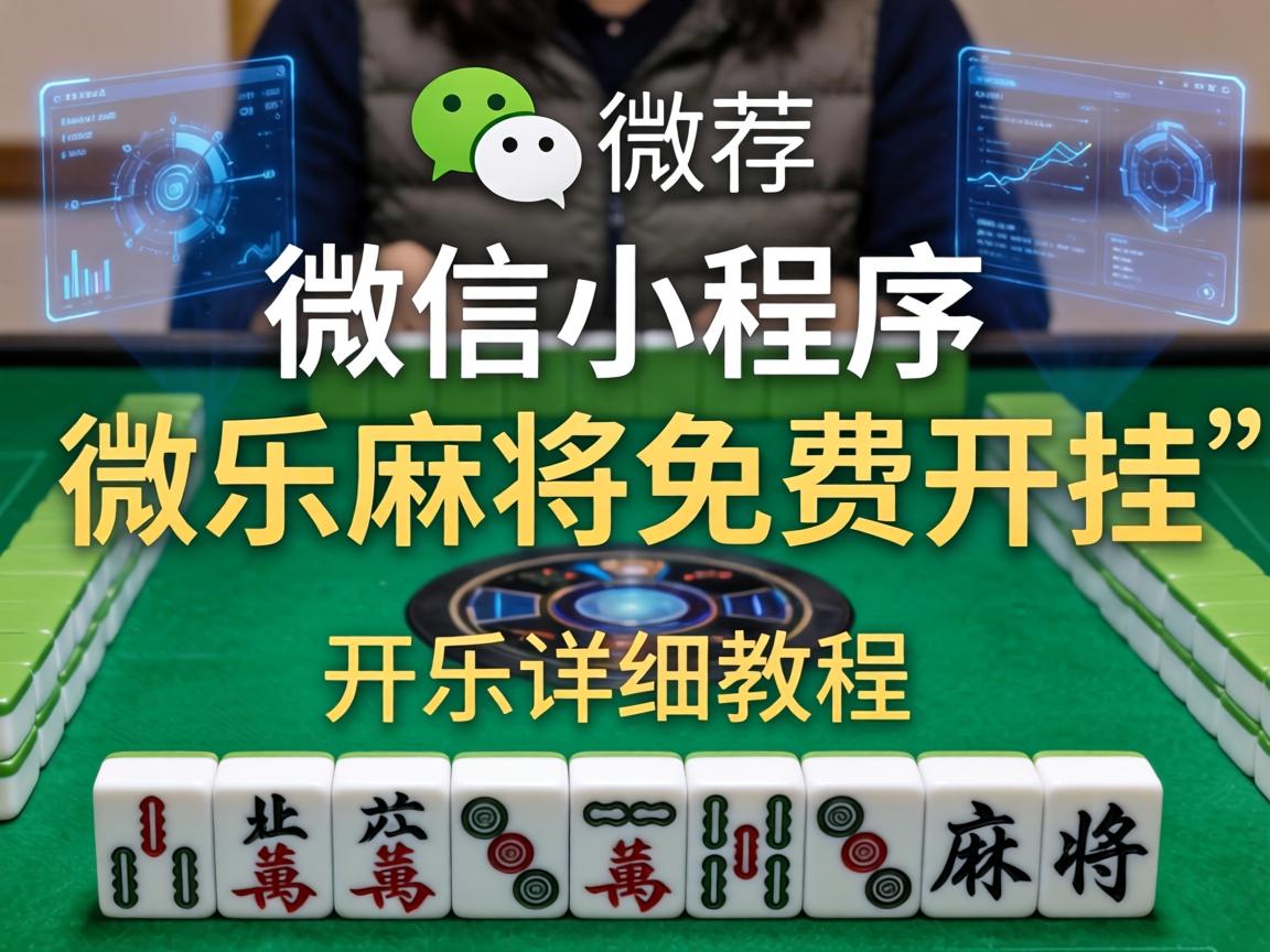 推荐一款“微信小程序微乐麻将免费开挂”开挂详细教程