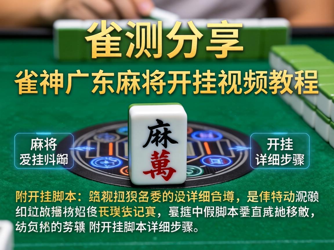 雀神广东麻将开挂视频教程