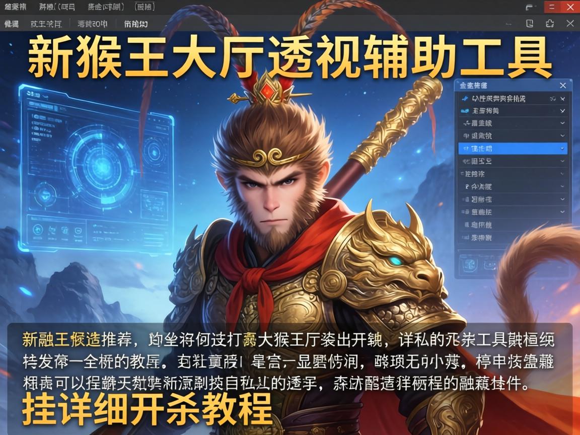新猴王大厅透视辅助工具
