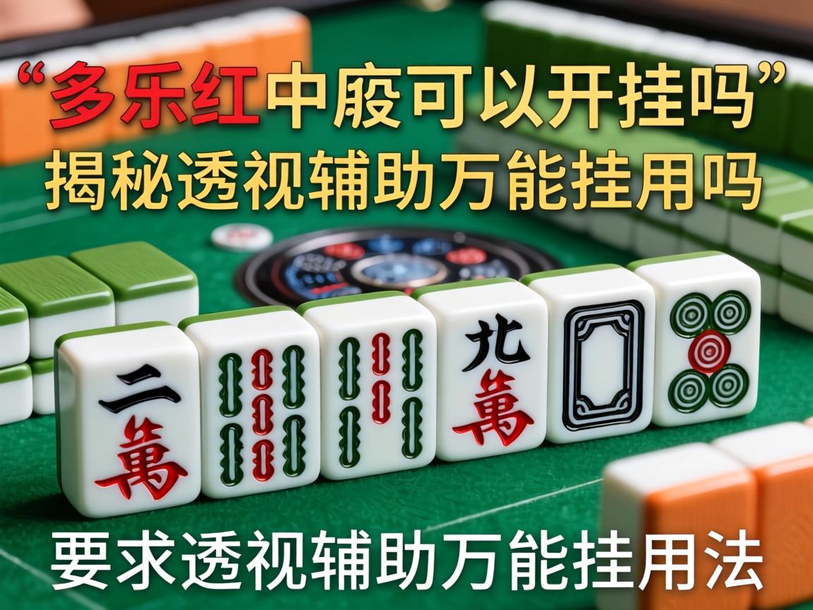 多乐红中麻将可以开挂吗